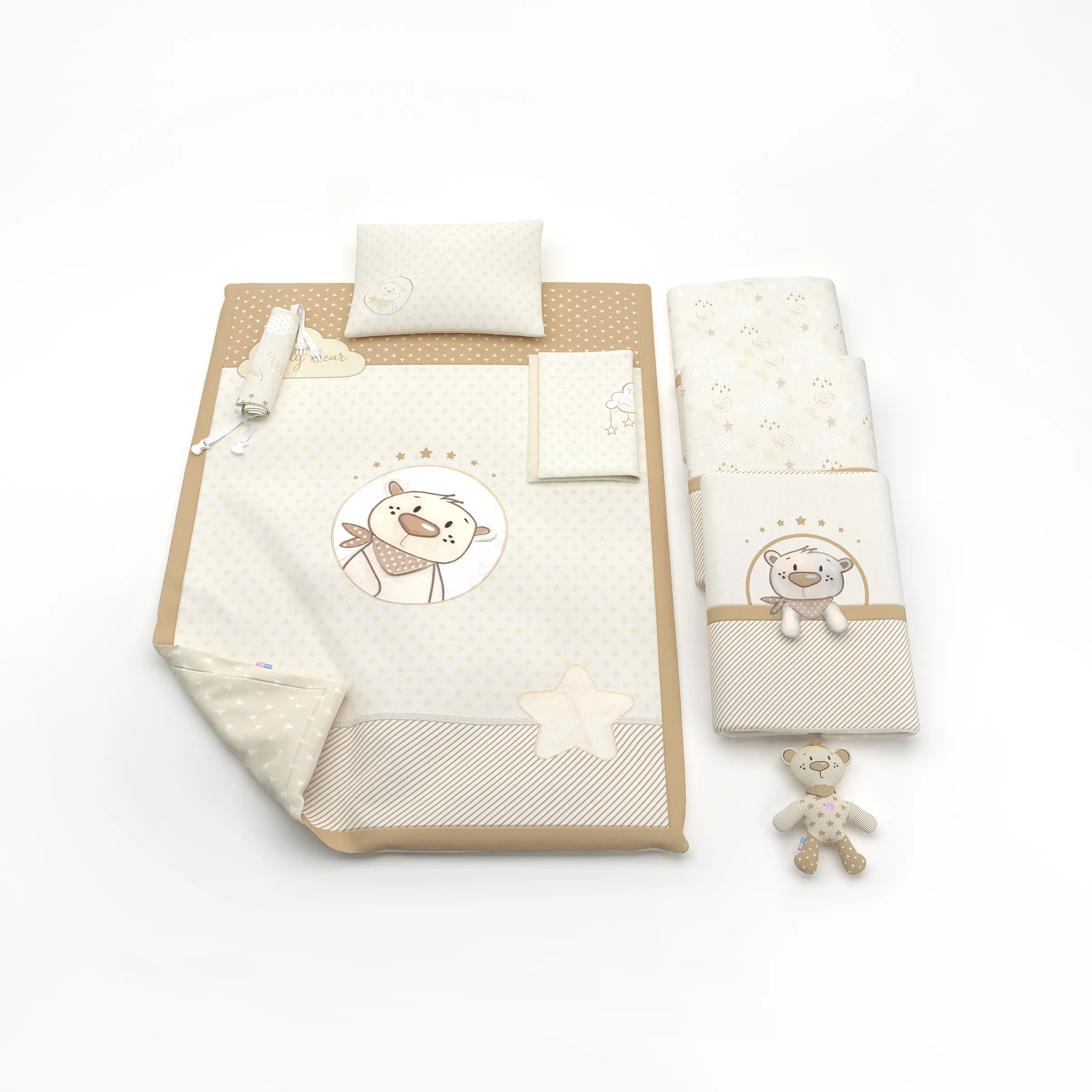 سرویس روتختی هفت تکه Teddy Bear